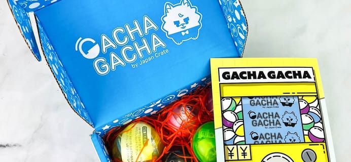Gacha Gacha Crate August 2022 Review