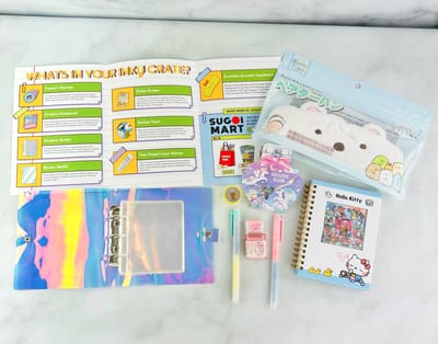 Inku Crate September 2022 Review: Study Time Stationery