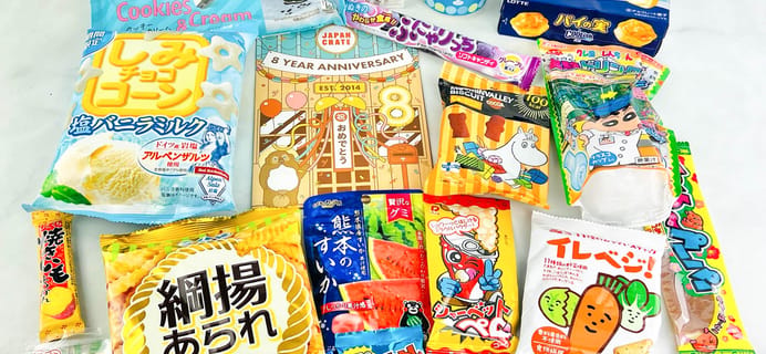Japan Crate September 2022 Review: Happy 8th Birthday Japan Crate!