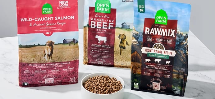 Open Farm Coupon – Up To 20% Off Dog and Cat Food, Treats, & Supplements!