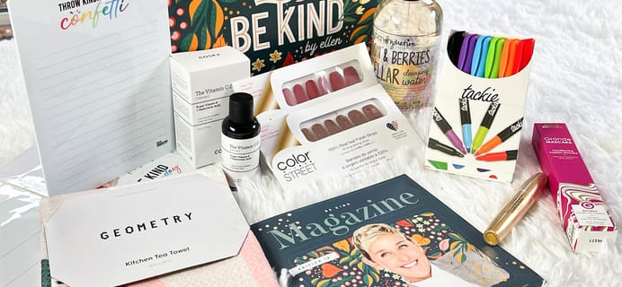 BE KIND by Ellen Fall 2022 Review: Kindness In A Box!