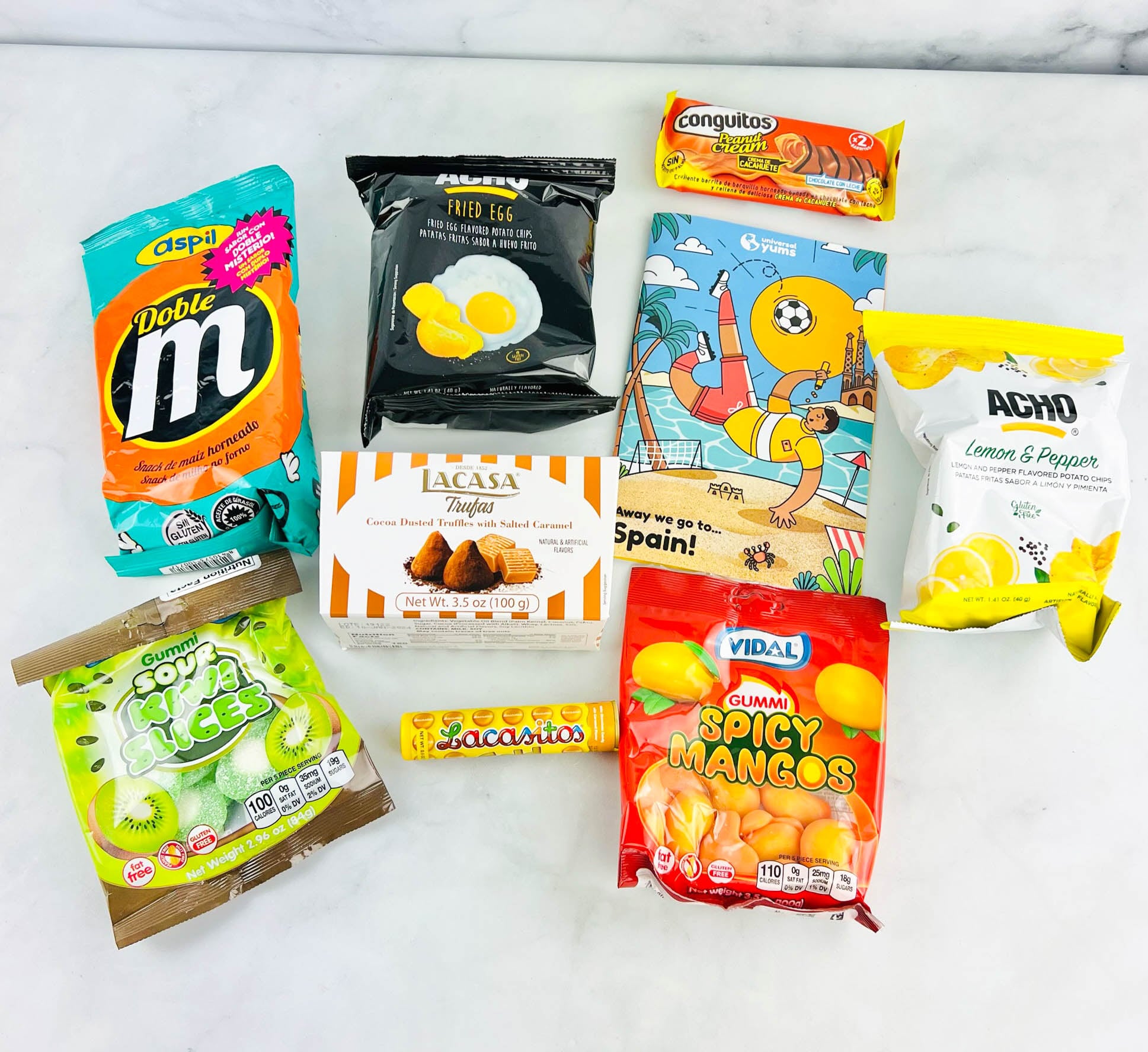 Universal Yums Subscription Review: Welcome to SPAIN!