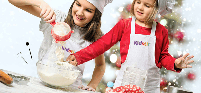 KidStir Holiday Coupon: Up To TWO Months FREE and Share The Magic To Young Chefs!