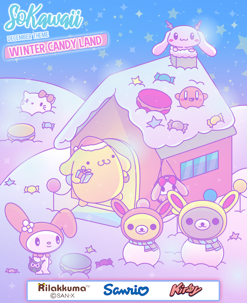 SoKawaii December 2022 Spoilers: Winter Candy Land!