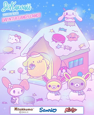 SoKawaii December 2022 Spoilers: Winter Candy Land!