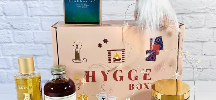 Hygge Box November 2022 Deluxe Box Review: Warm & Cozy