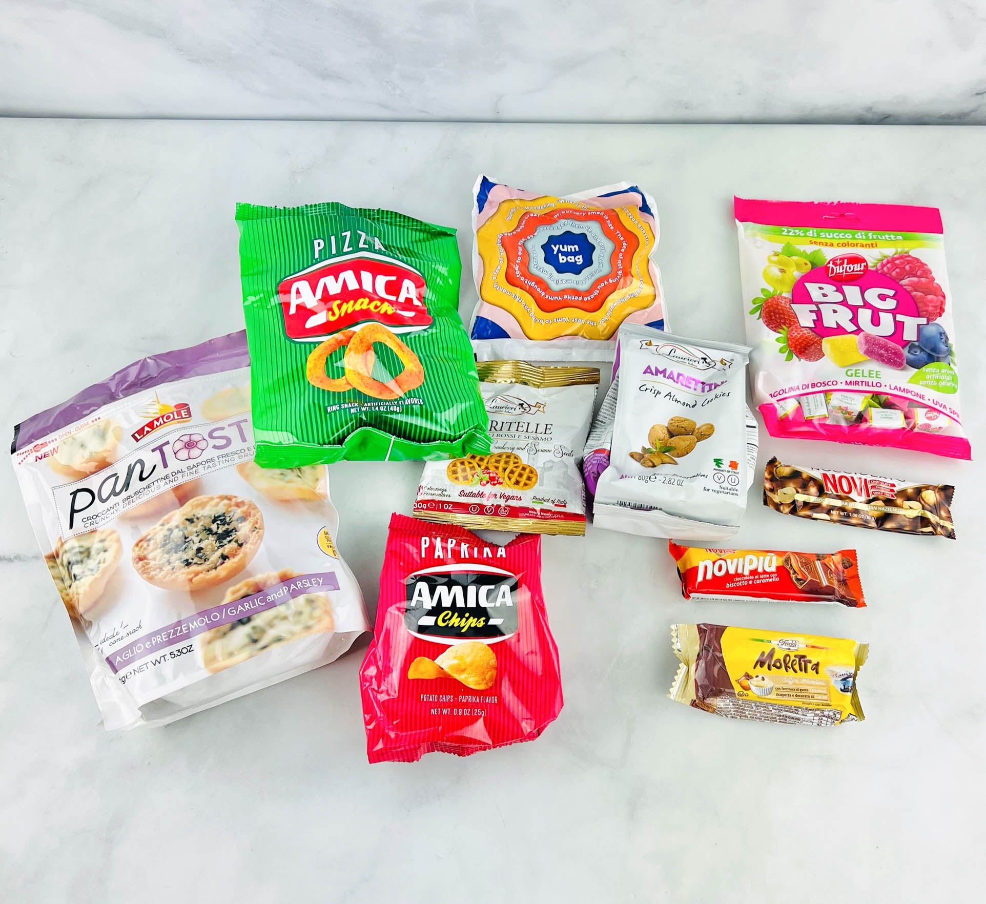 Universal Yums Subscription Review: Welcome to ITALY