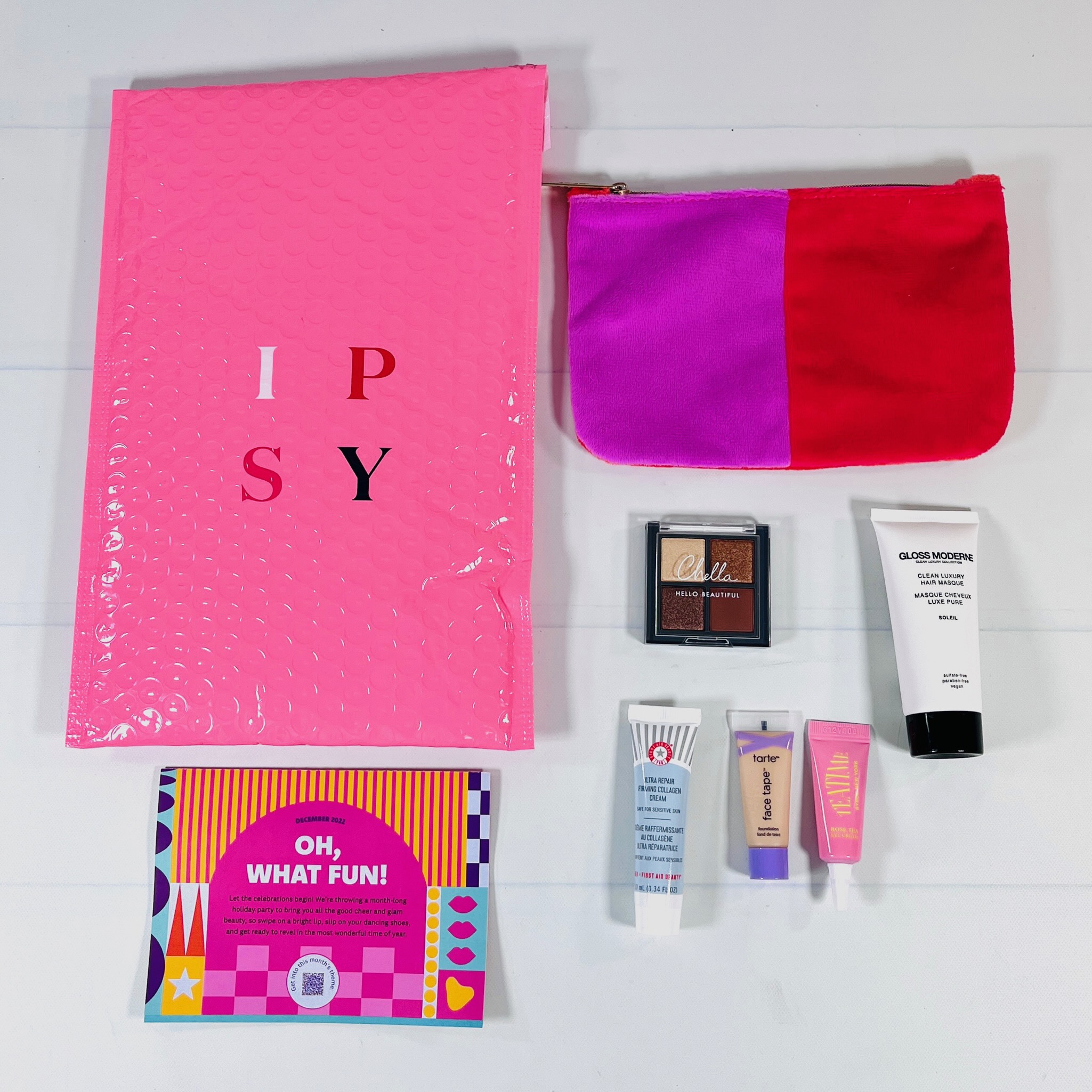 Ipsy Glam Bag December 2022 Review