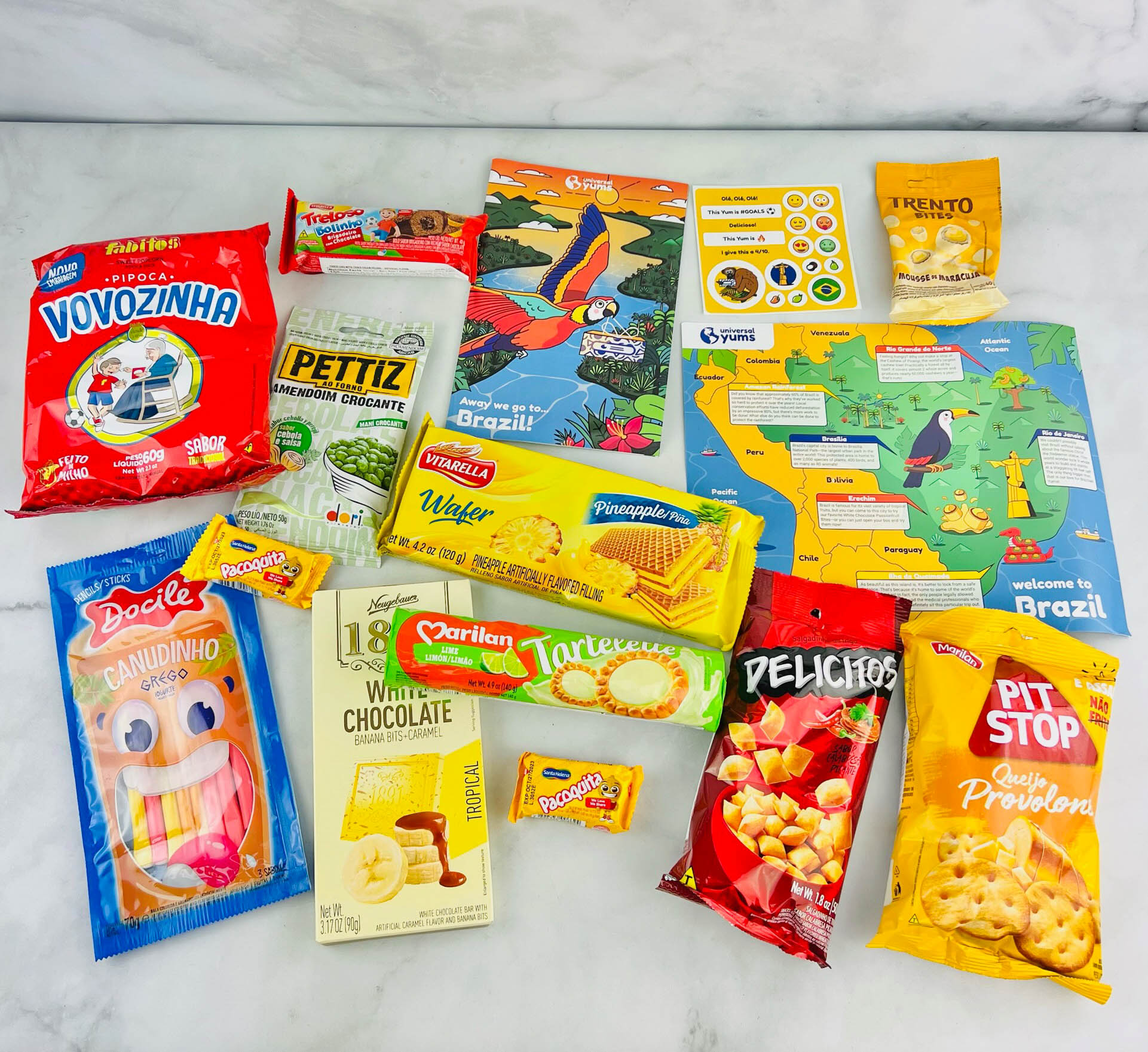Universal Yums Subscription Review: Tasty Treats From Brazil!
