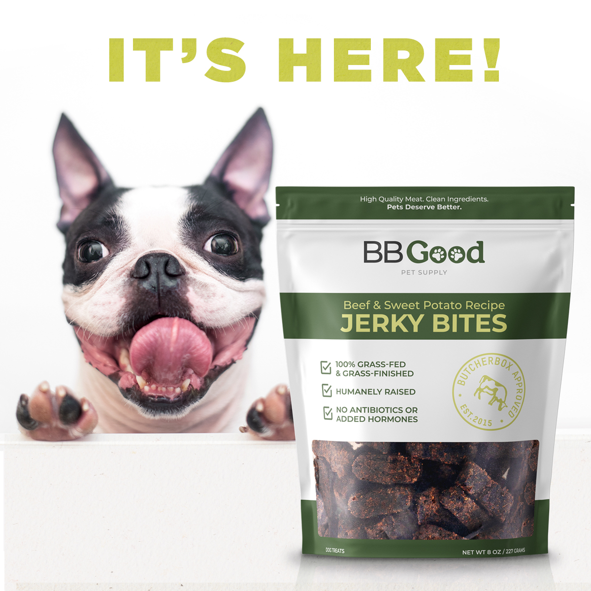 ButcherBox Launches BB Good Pet Treats: Reward Your Dog With High-Quality Jerky!