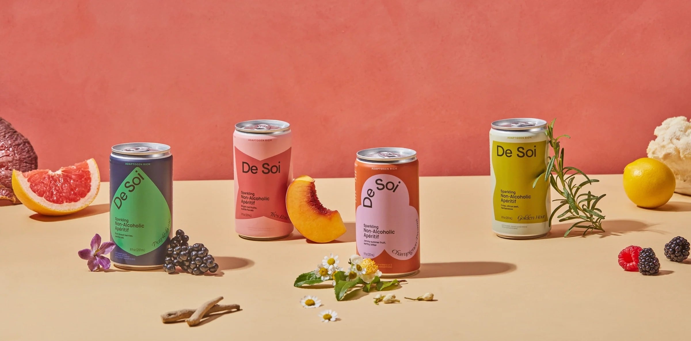 De Soi Coupon: 10% Off First Order of Bold, Non-Alcoholic Apéritifs for Every Occasion