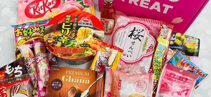 Tokyo Treat April 2023 Review: Sakura Picnic Party