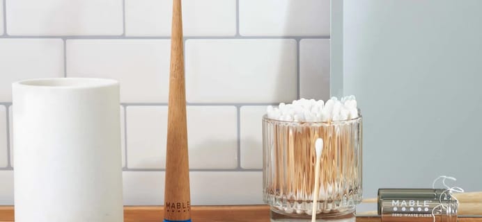 MABLE Club Coupon – 15% Off Low Waste Oral Care and Bathroom Products!