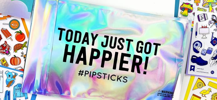 Pipsticks Coupon: 50% Off First Month of Pro or Kids Club Classic Stickers!