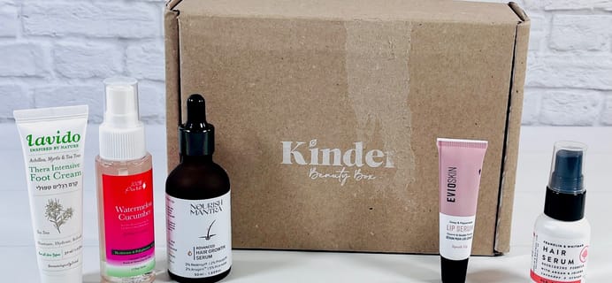 Kinder Beauty Box May 2023 Review – Mane Magic!
