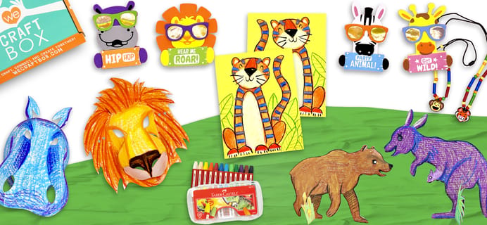 We Craft Box July 2023 Spoilers: The Wild Kingdom Box!