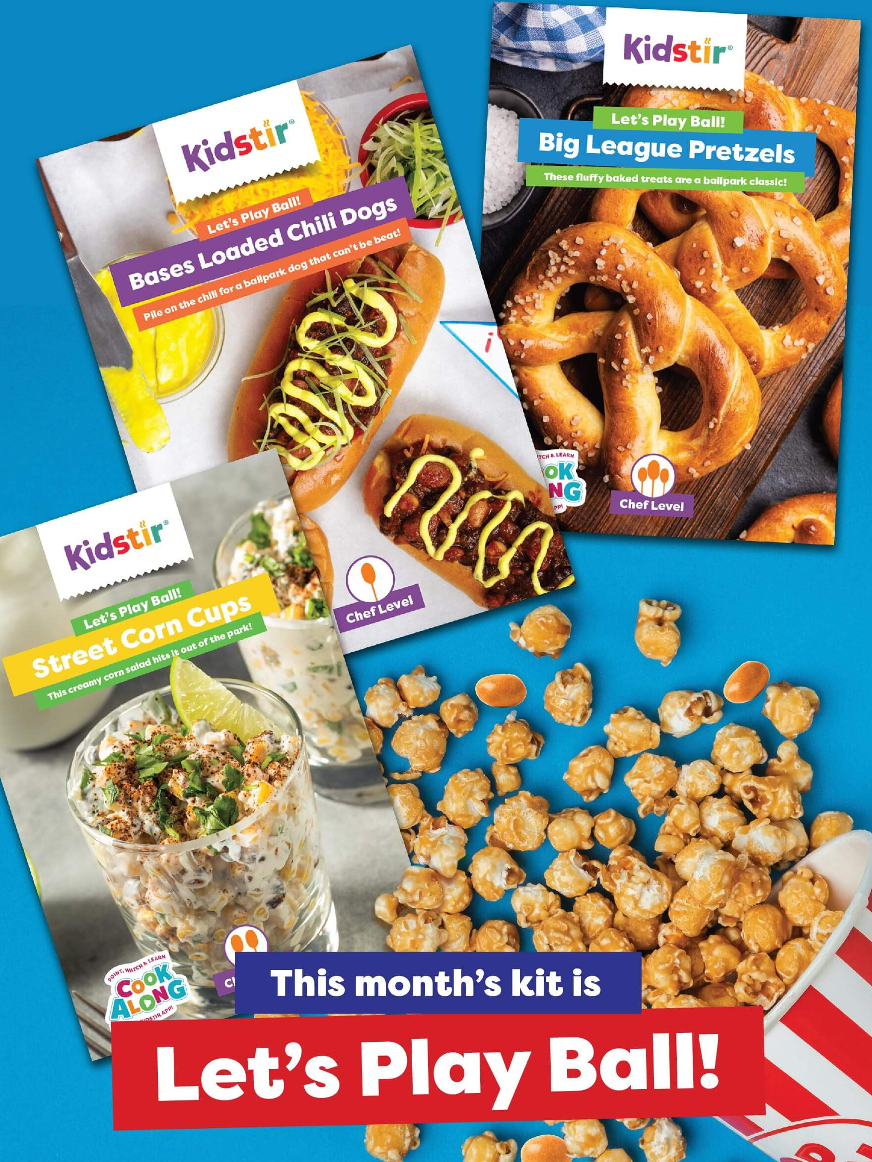 KidStir Kids Cooking Kit June 2023 Spoilers: Let’s Play Ball!
