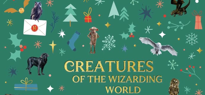 2023 Harry Potter Advent Calendar: Holiday Magic With Creatures of the Wizarding World!