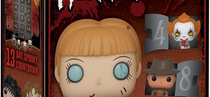 2023 Funko Pocket Pop! Horror Countdown Calendar: 13 Spooky Surprises Behind Each Door!
