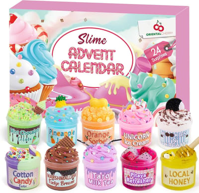 Oriental Cherry Slime Advent Calendar: 24 Days Of Slime Fun!