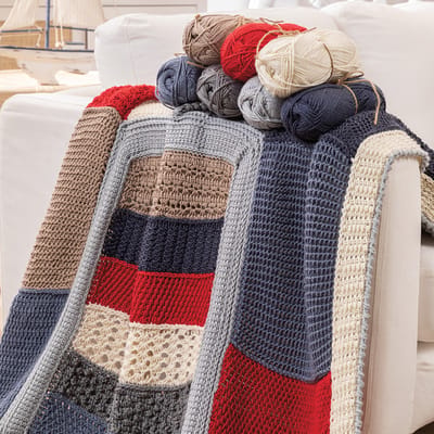 Say Hello to Annie’s Tunisian Crochet Afghan Kit Club: Mastering Tunisian Stitching Styles