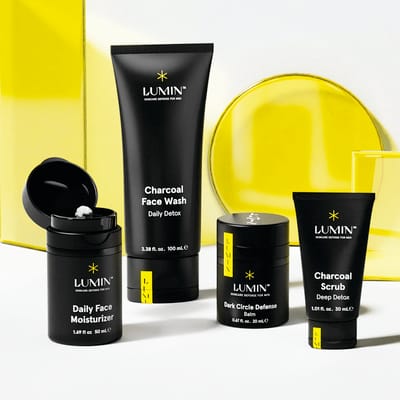 Lumin Free Trial Coupon – Men’s Premium Skincare Trial Kit!