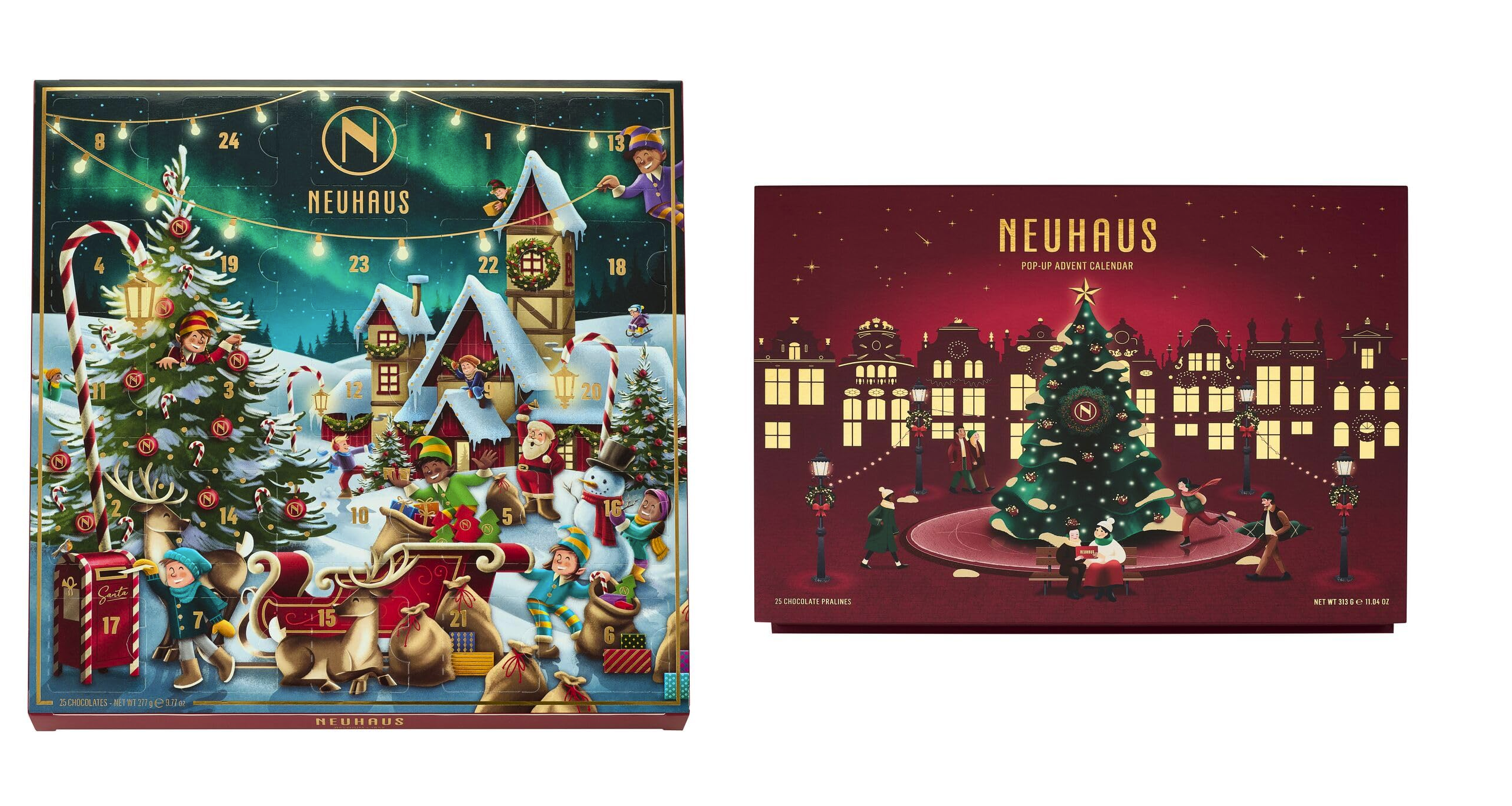 2023 Neuhaus Chocolate Advent Calendars: Classic and Premium Chocolate Advent Calendars!