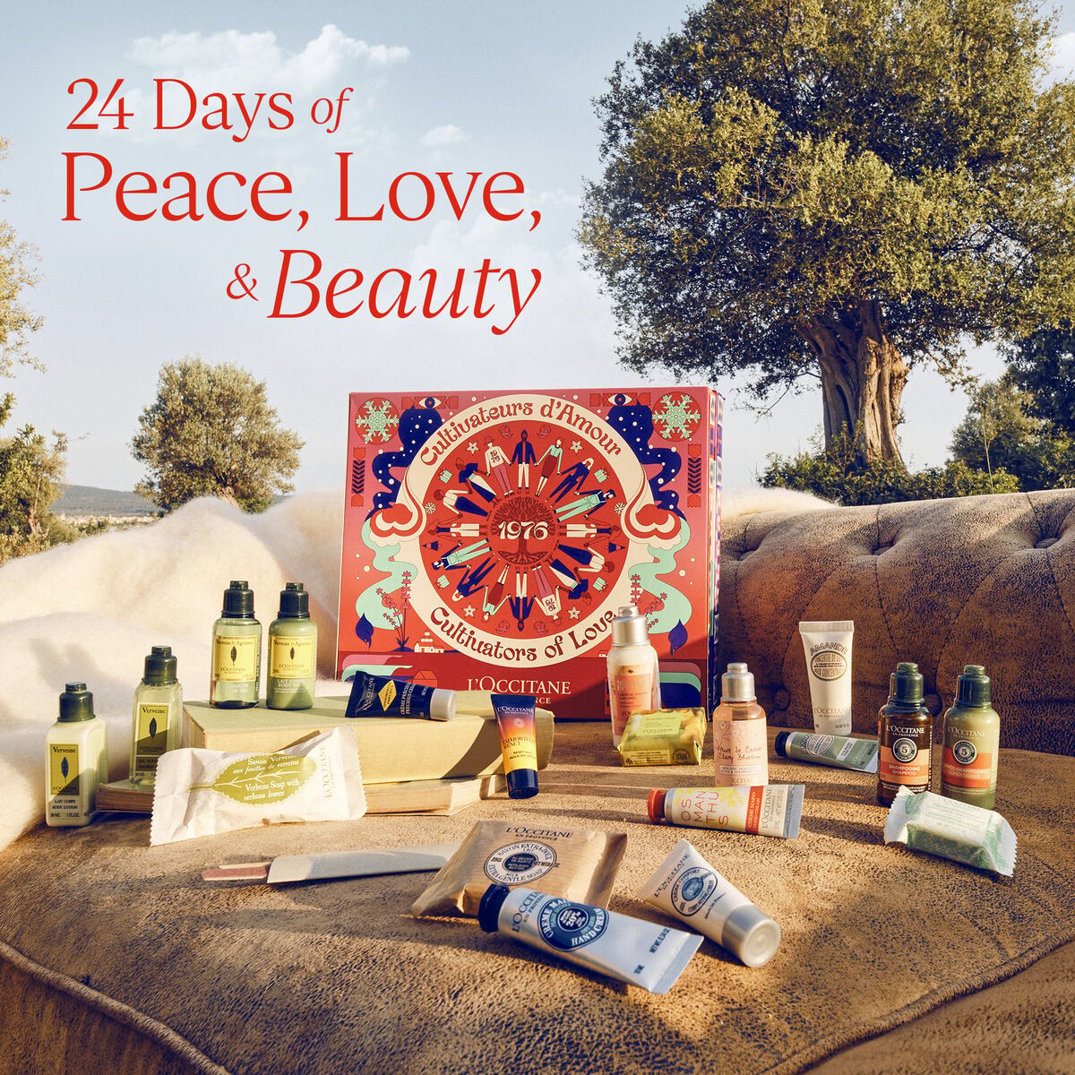 未開封L'Occitane アドベントカレンダー L'Occitane 2023 Classic Beauty Advent Calendar Full Spoilers