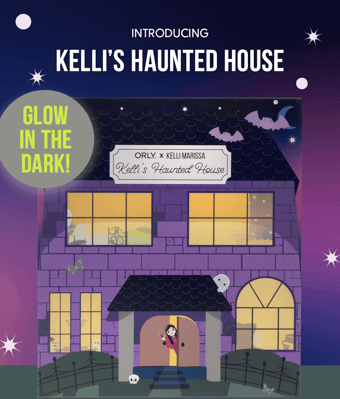 Orly x Kelli Marissa Halloween Countdown Calendar: Kelli’s Haunted House – 13 Nights of Spooky Surprises!