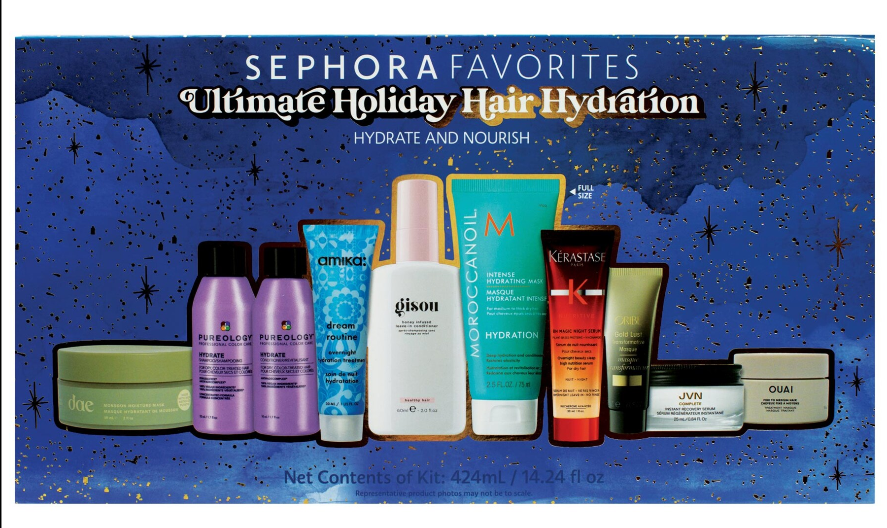 Sephora Favorites Holiday Sephora Favorites Hair Kit: 10 Hydrating Haircare Products To Hydrate and Nourish Your Hair!