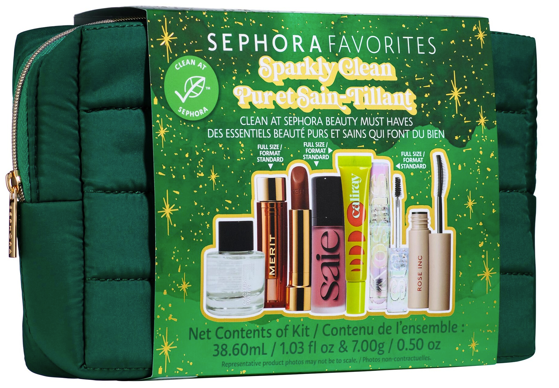 Sephora Favorites Holiday Sparkly Clean Beauty Kit: 6 Essentials To Sparkle For The Holidays!