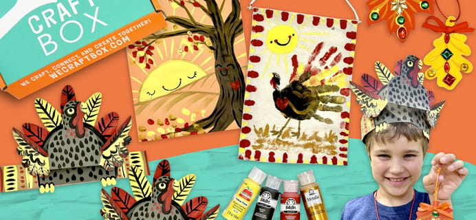 We Craft Box November 2023 Spoilers: Turkeys!
