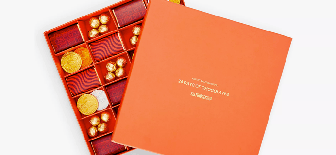 2023 SELFRIDGES Selection Chocolates Advent Calendar: 24 Days of Chocolates!