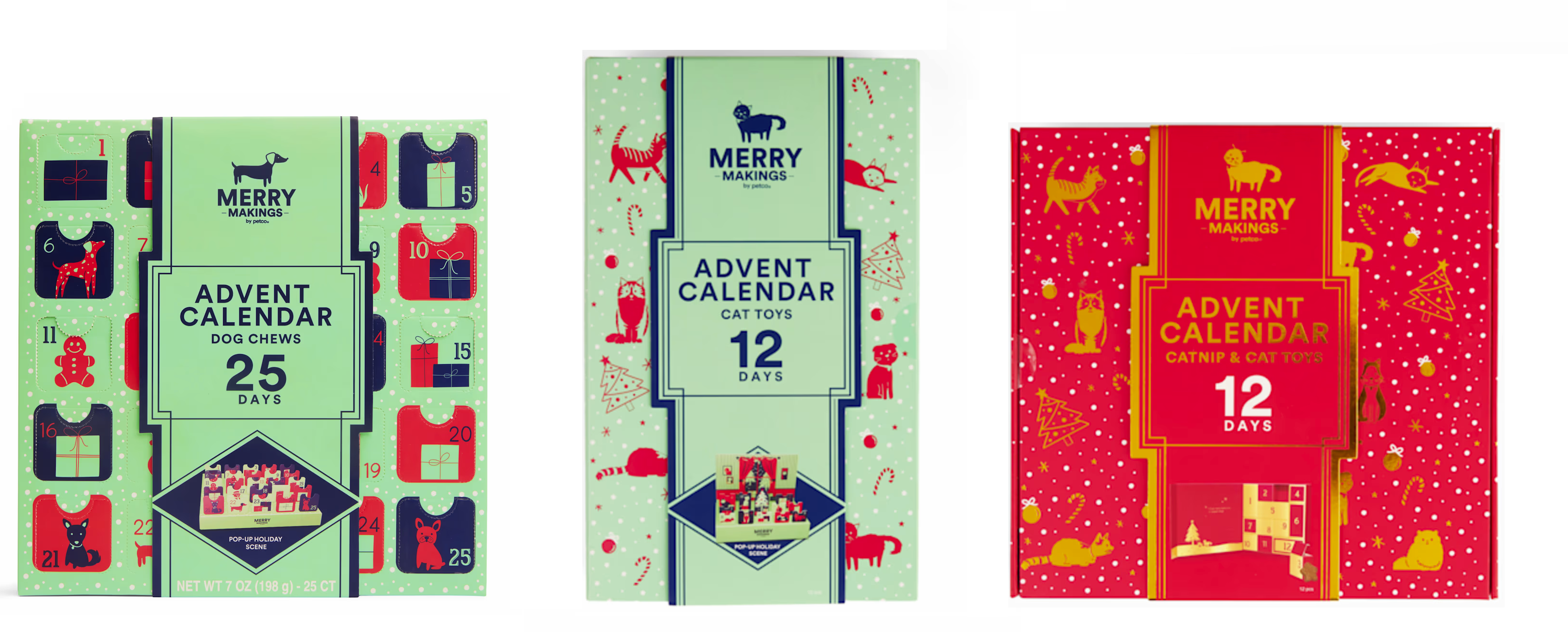 2023 Petco Merry Makings Advent Calendars: For Your Beloved Dogs and Cats!