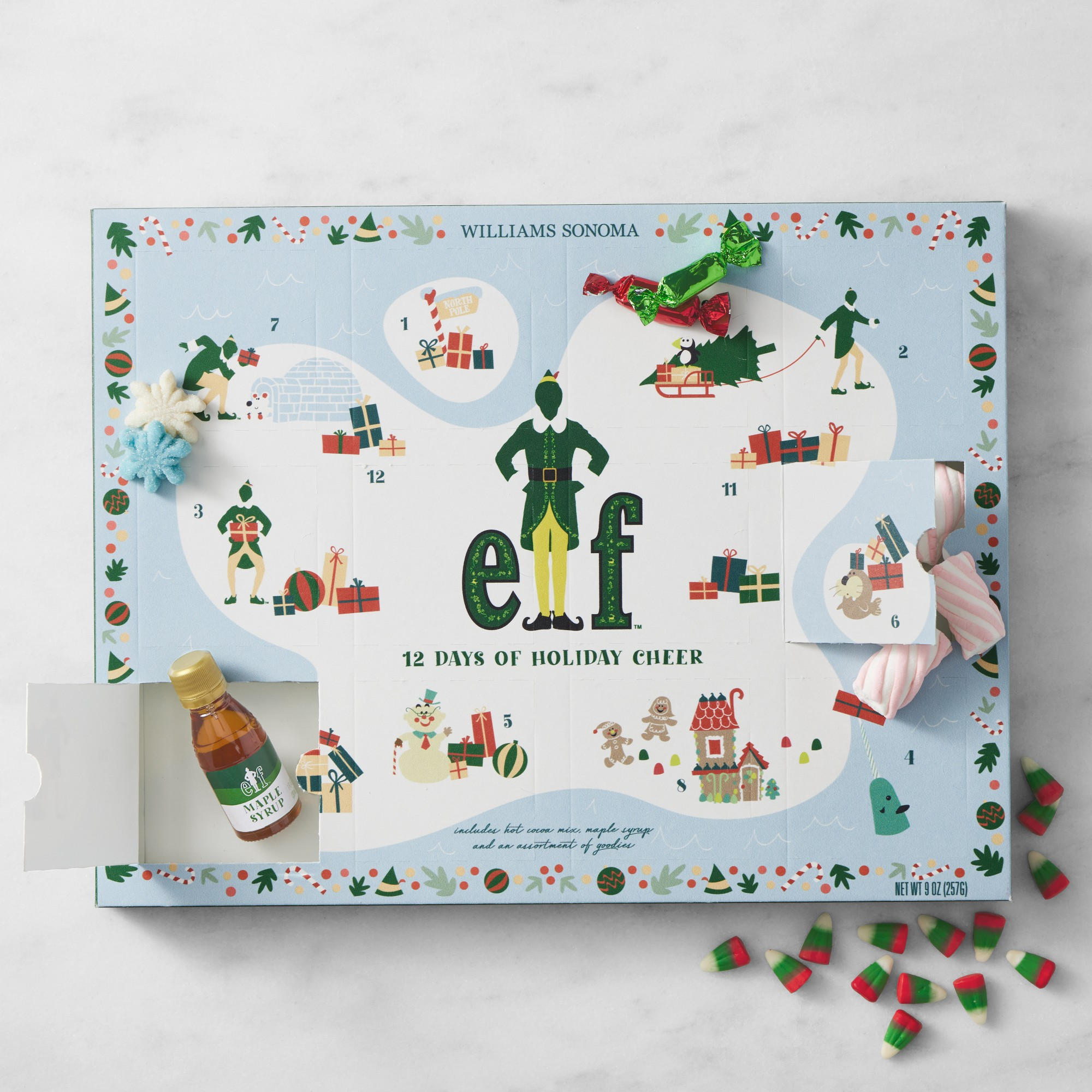 Elf the Movie Chocolate and Candy Advent Calendar: 12 Days of Holiday Cheer!