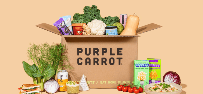 Purple Carrot Cyber Monday Coupon: Get up to $100 Off Plant Based First FOUR Meal Deliveries!