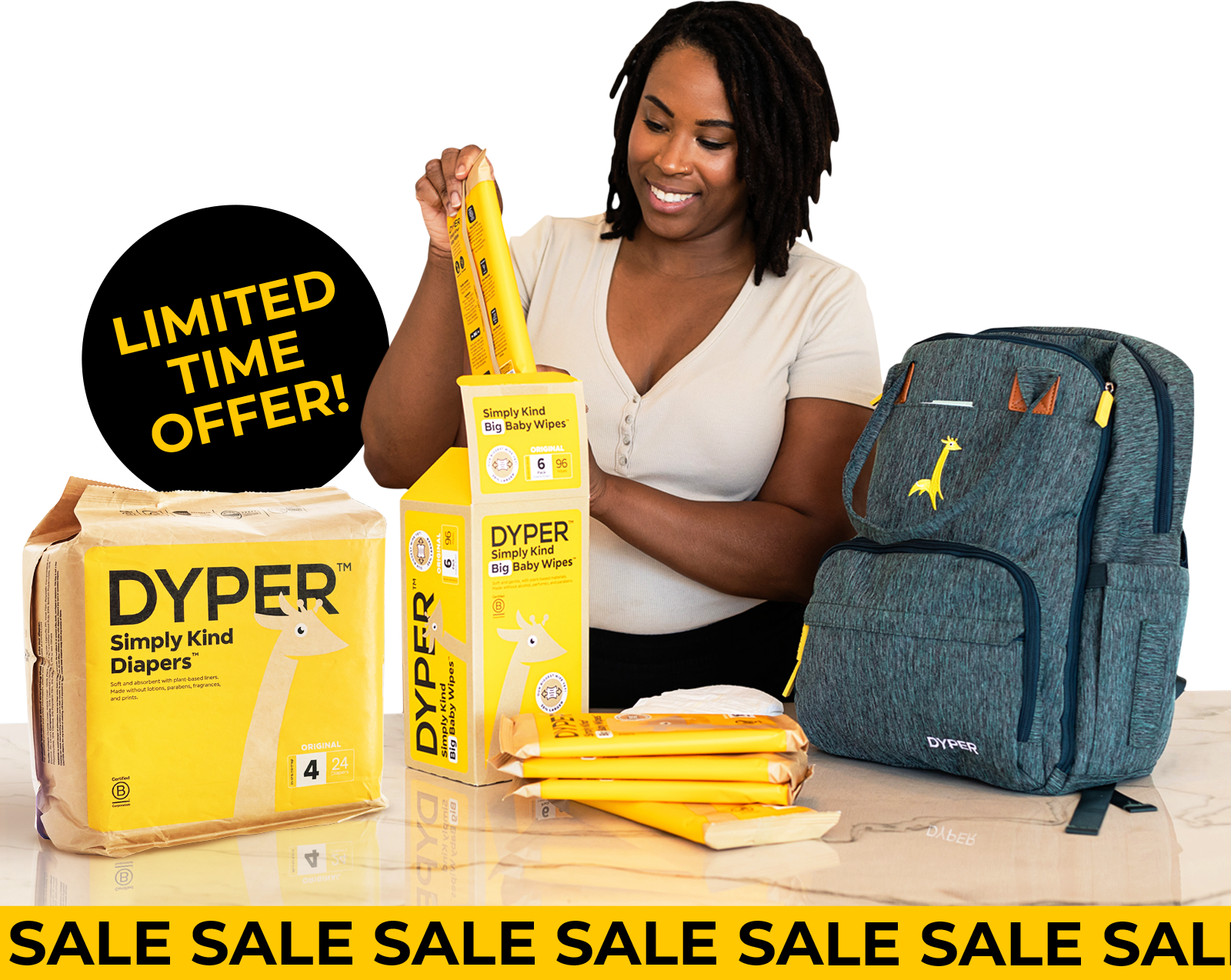 Dyper Cyber Monday Sale: Save 30% On Plant Based Diapers!