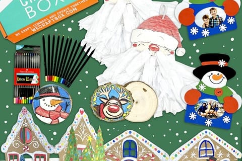 We Craft Box December 2023 Spoilers: Christmas Cheer!