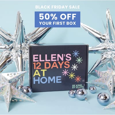 BE KIND by Ellen Box Black Friday Sale: Get 50% Off First Box!