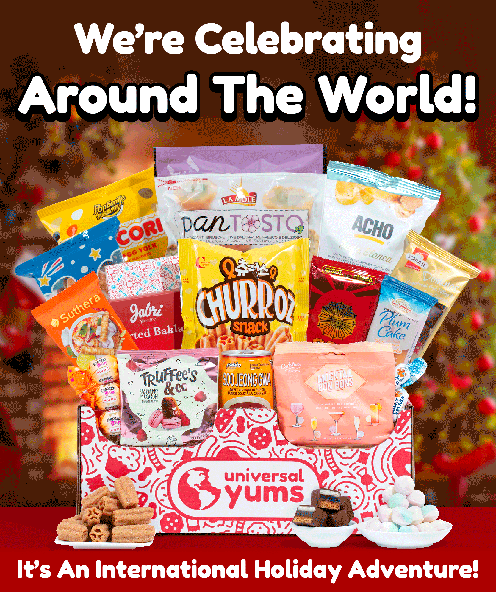 Universal Yums December 2023 Spoilers: Holiday Box!