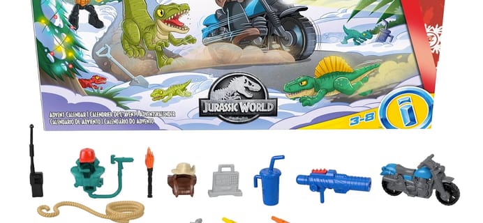 Fisher Price Imaginext Jurassic World Advent Calendar: 24 Jurassic World Toys!