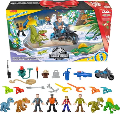 Fisher Price Imaginext Jurassic World Advent Calendar: 24 Jurassic World Toys!