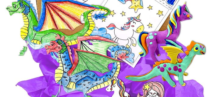 We Craft Box January 2024 Spoilers: Mythical Creatures!