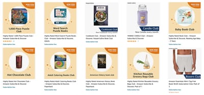 Top-Rated Finds: Dive into the World of Amazon Subscribe & Discover Clubs!