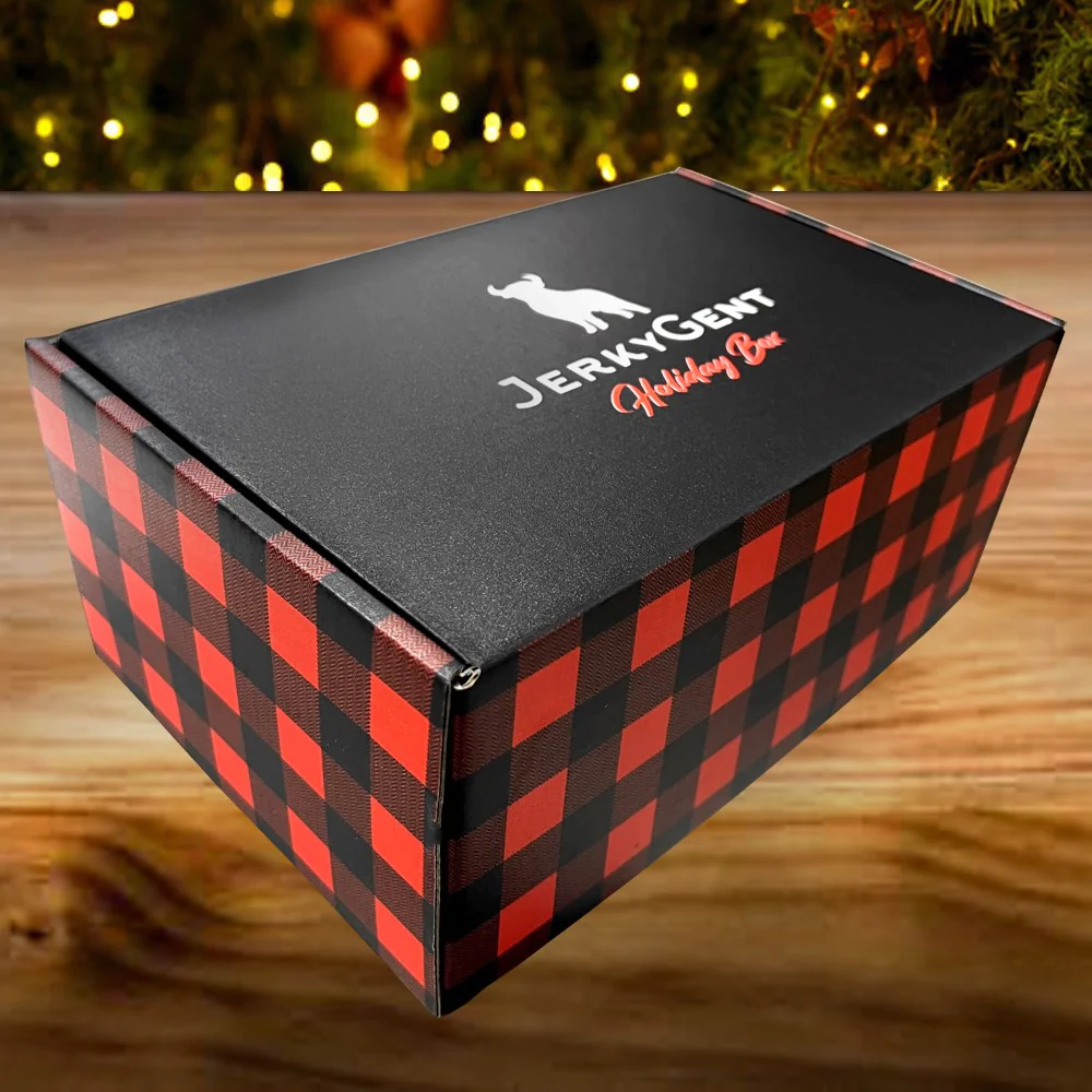 JerkyGent Holiday Gift Box: The Ultimate Beef Jerky Box!