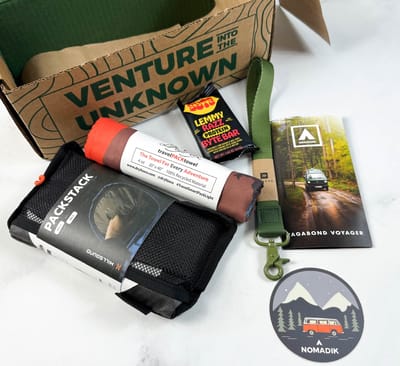 Nomadik Vagabond Voyager Box Review: Gear Essentials for the Modern Explorer!