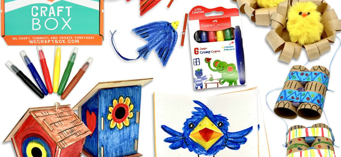 We Craft Box April 2024 Spoilers: The Birdwatch Box!
