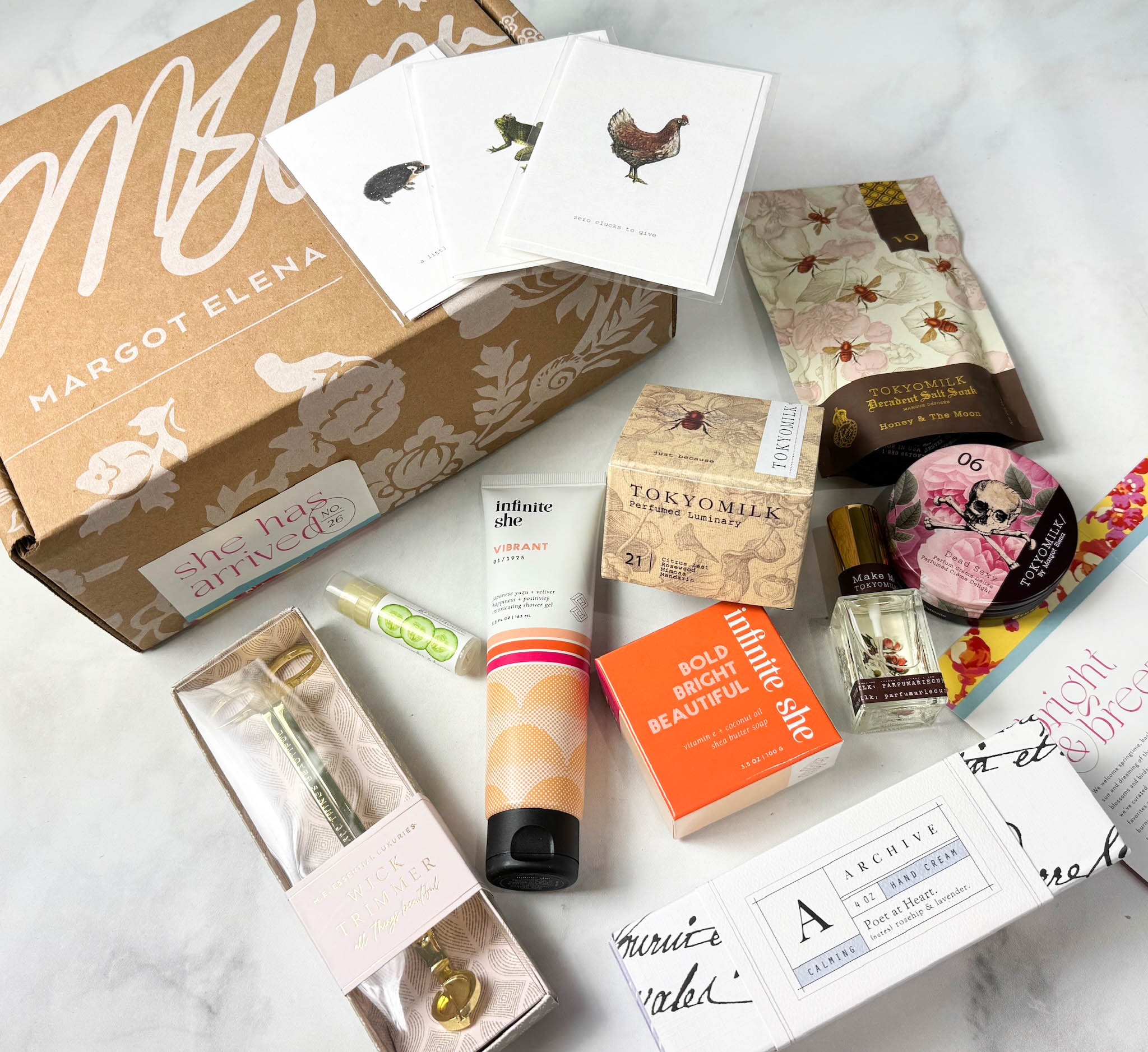 Margot Elena Spring 2024 Discovery Box Review: Glorious Spring