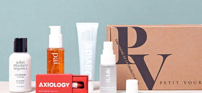 Petit Vour Coupon: FREE Gift With Your First Vegan Beauty Subscription Box!