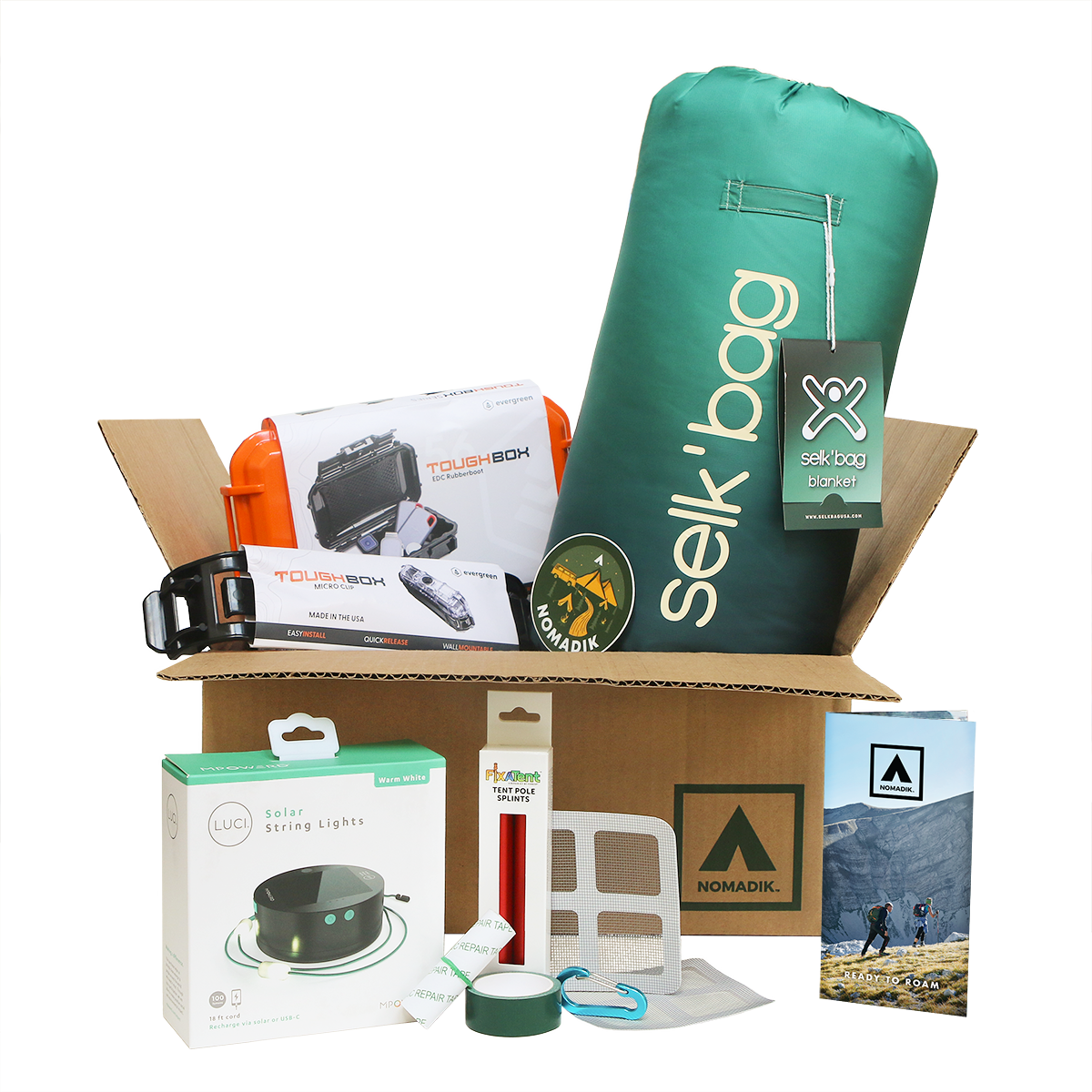 Say Hello to the Nomadik Quarterly Subscription Box: Hiking & Camping Gear Delivered Every Season